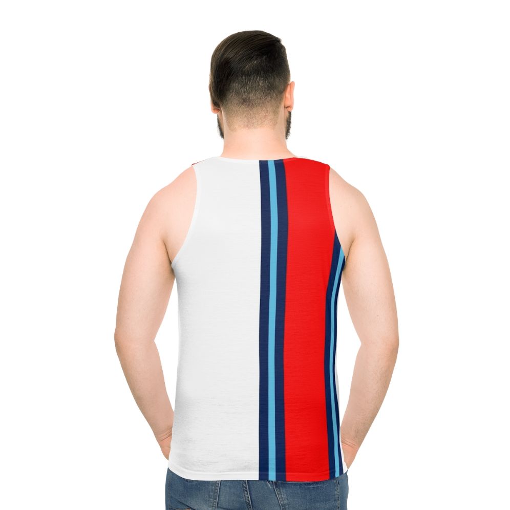 Unisex Martini Motorsport Stripe Tank Top