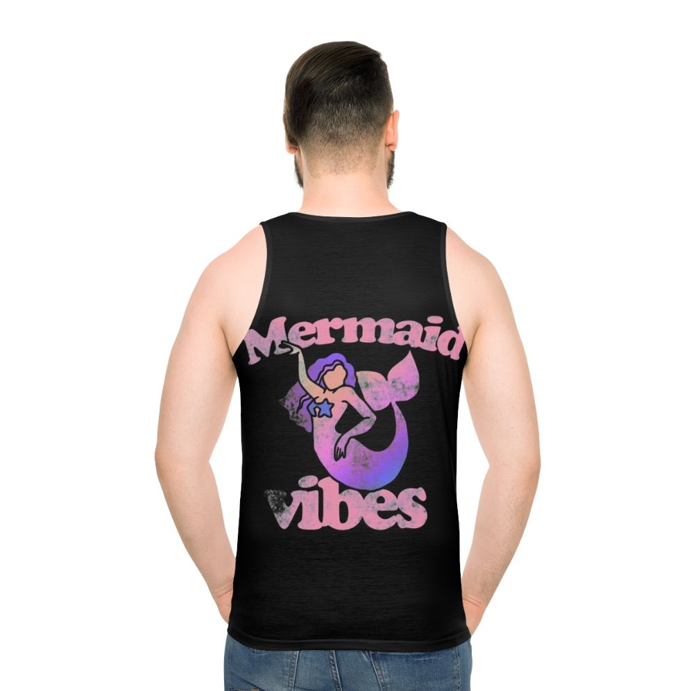 Unisex mermaid tank top with mermaid design