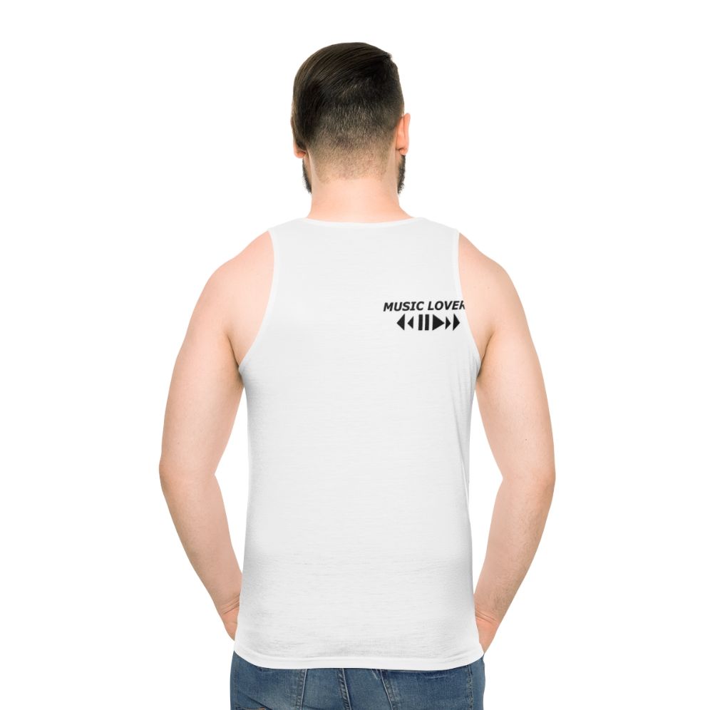 Unisex music lover tank top