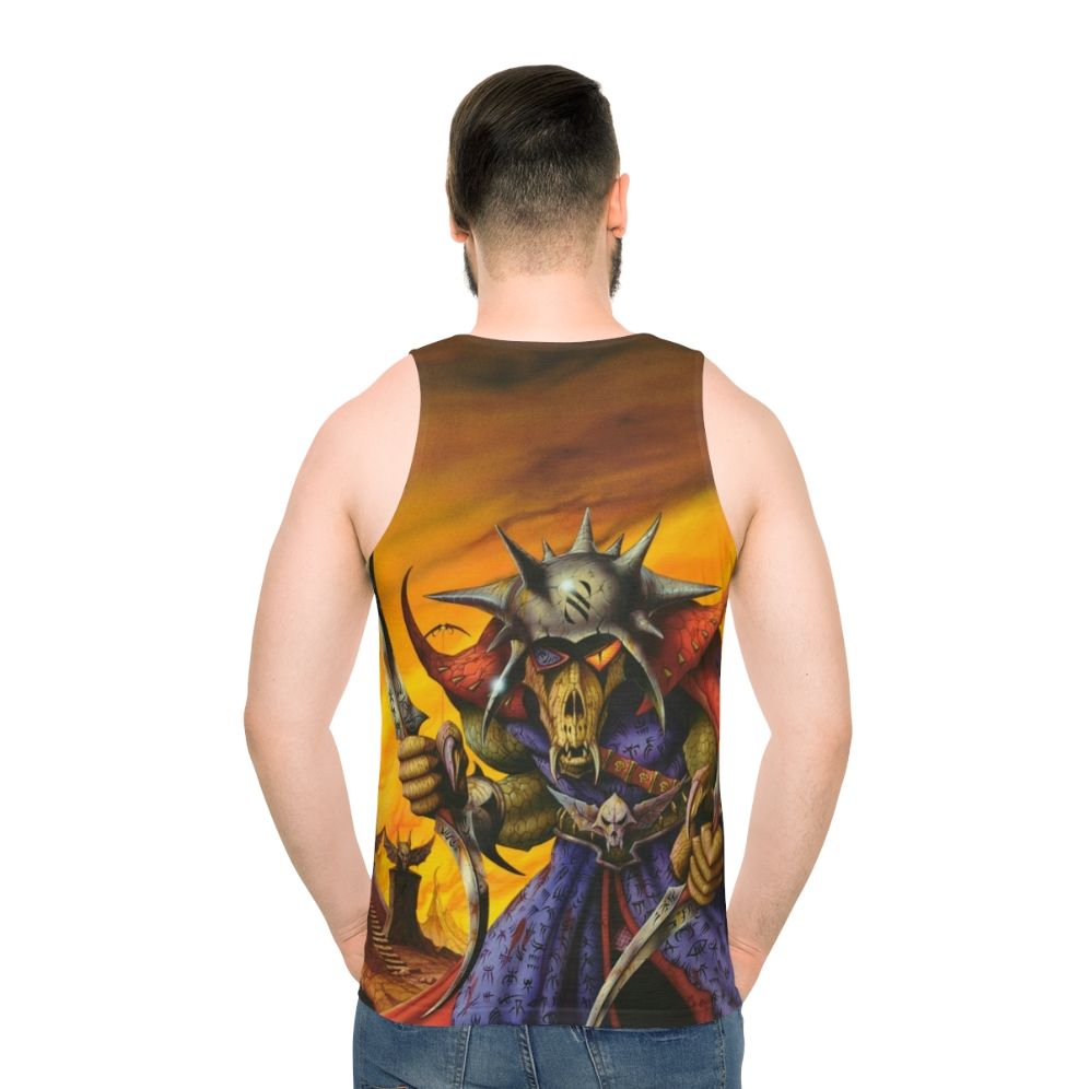 Unisex "No Means Of Escape" Heavy Metal Fantasy Tank Top