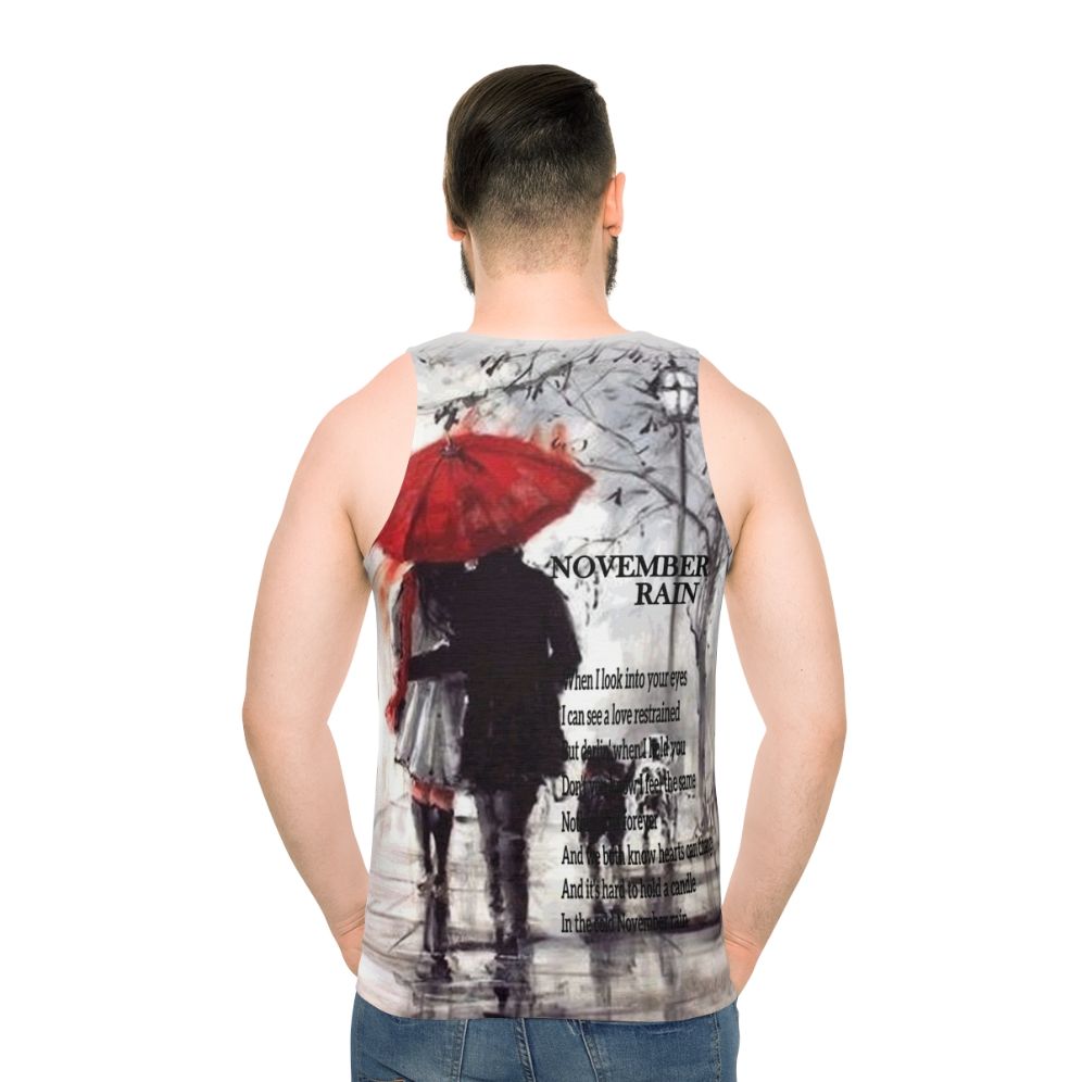 Unisex November Rain Tank Top