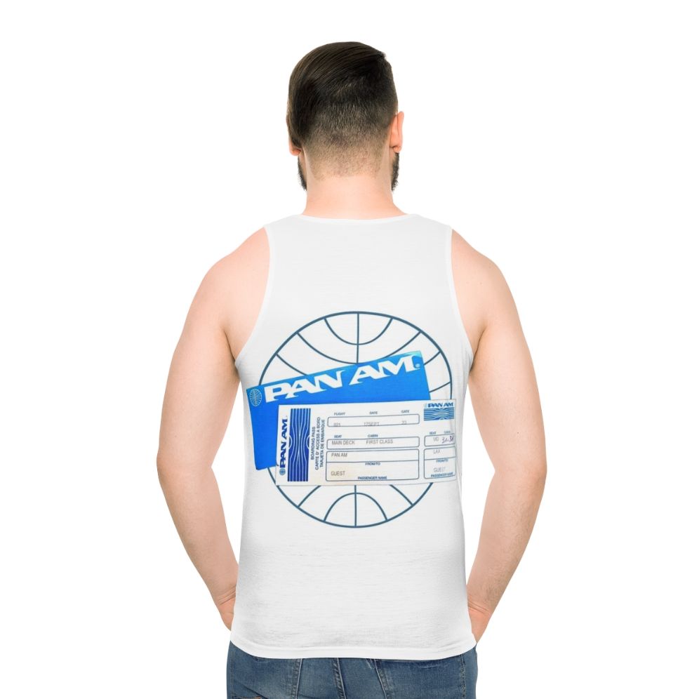 Unisex Pan Am Inspired "Now Boarding" Tank Top