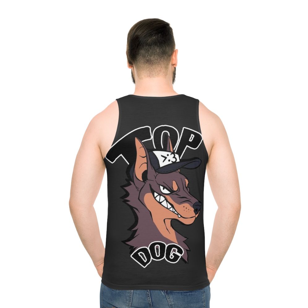 Unisex tank top with pet design for casual wear