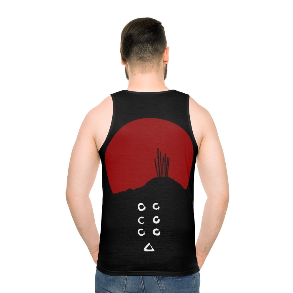 Unisex Samurai-Inspired Tank Top