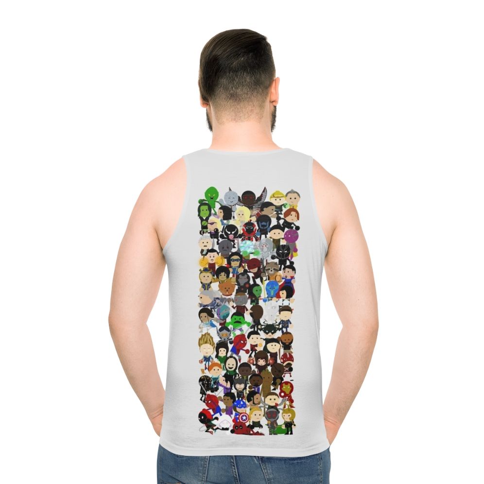 Unisex superhero tank top