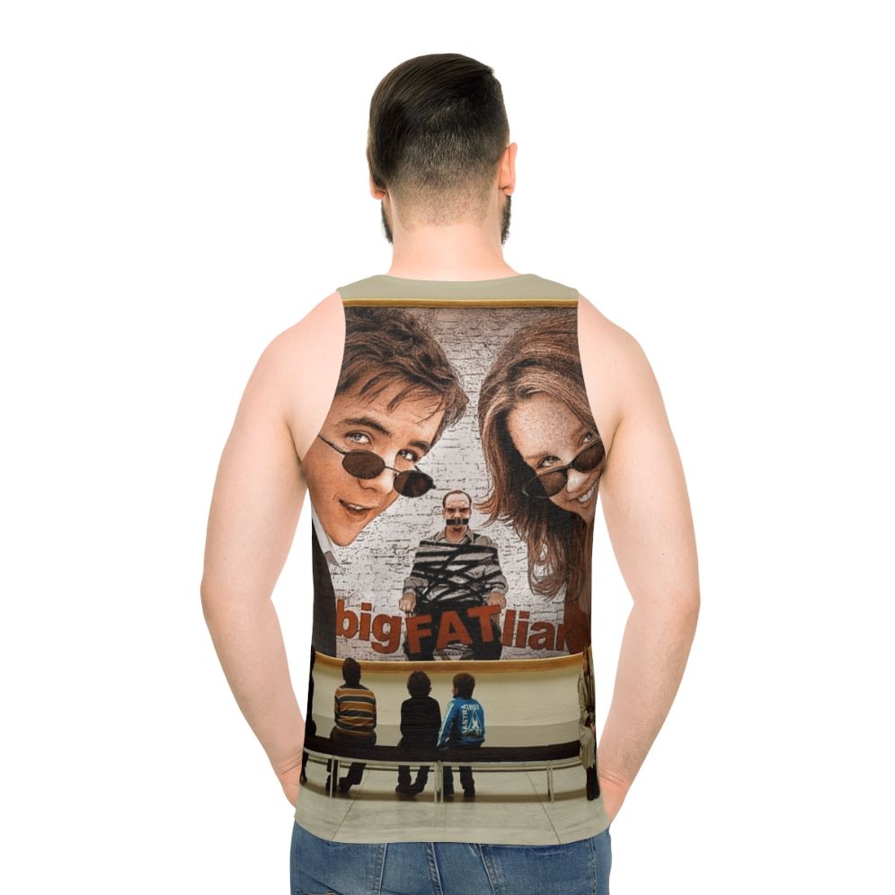 Unisex tank top with art appreciation design