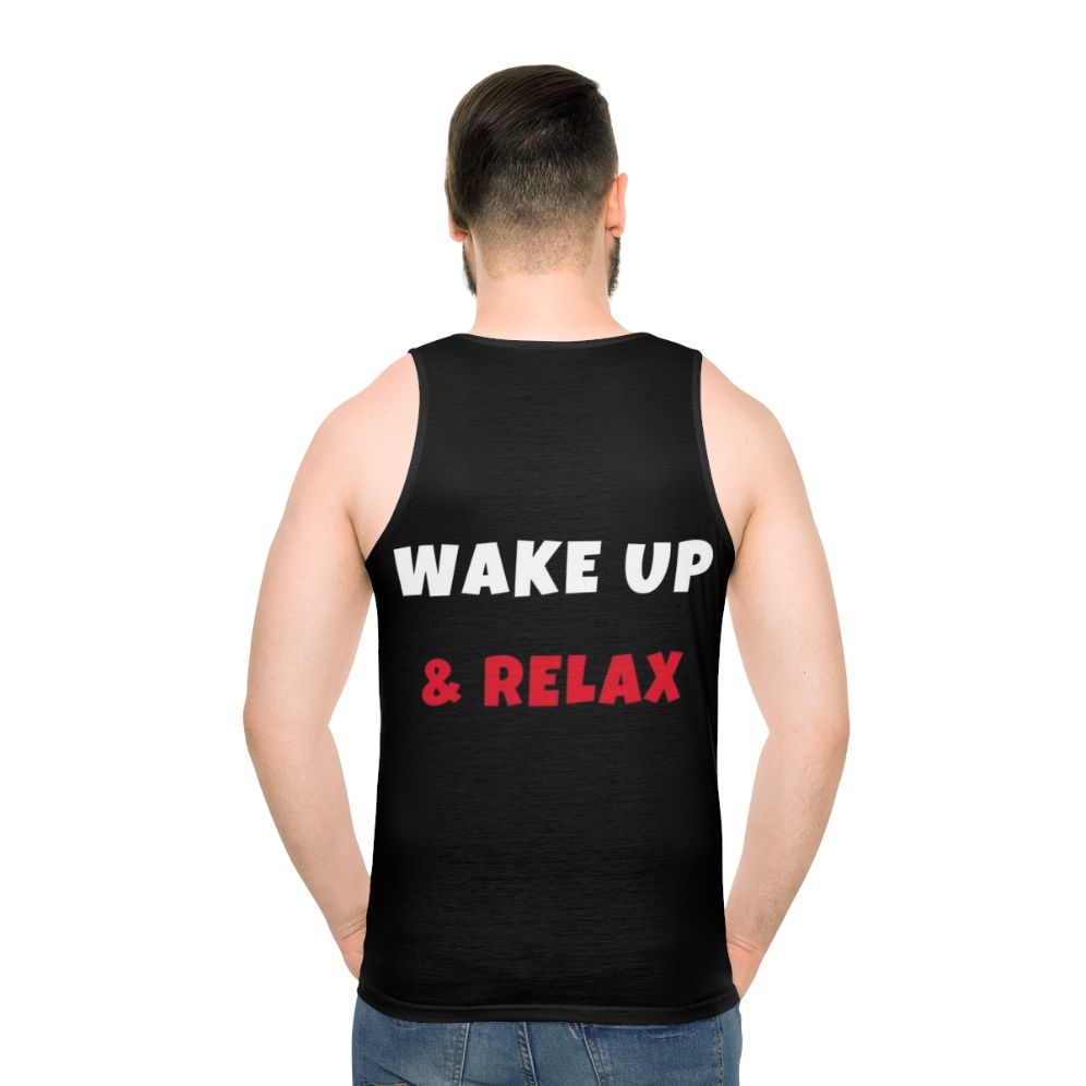 Unisex tank top for relaxation and leisure activities