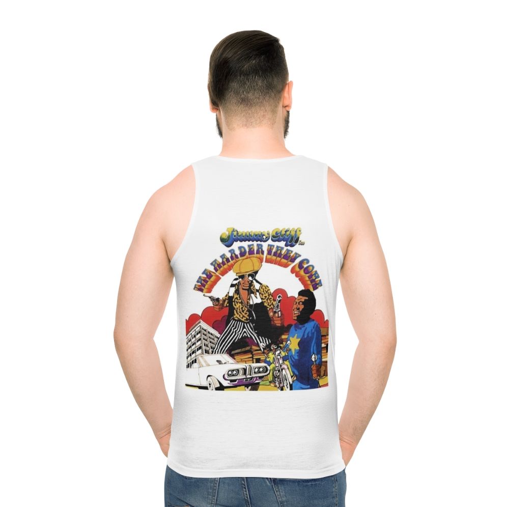 Unisex tank top featuring the "The Harder They Come" reggae album artwork
