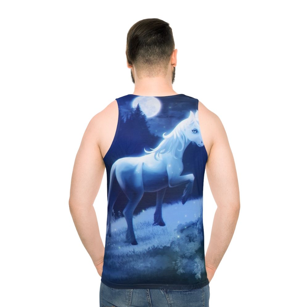 Unisex The Last Unicorn fantasy unicorn tank top