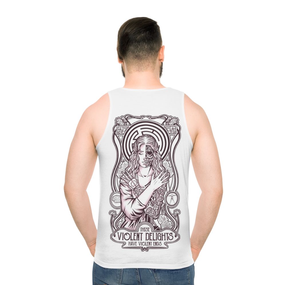Unisex "Violent Delights" Westworld Inspired Tank Top