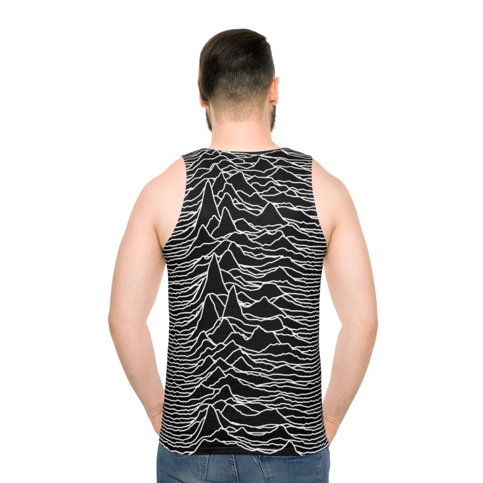 Unknown Pleasures Album Cover Graphic Tank Top