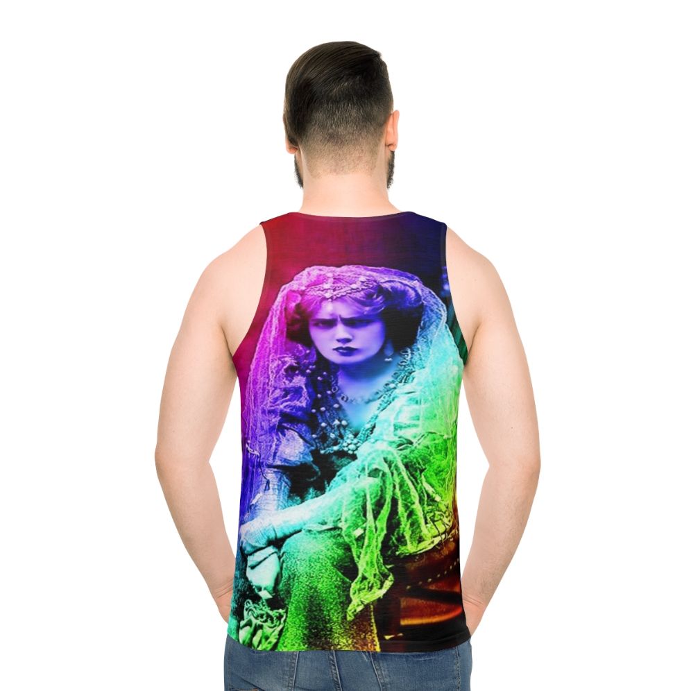 Vampire Unisex Tank Top with Abstract Nature Designs