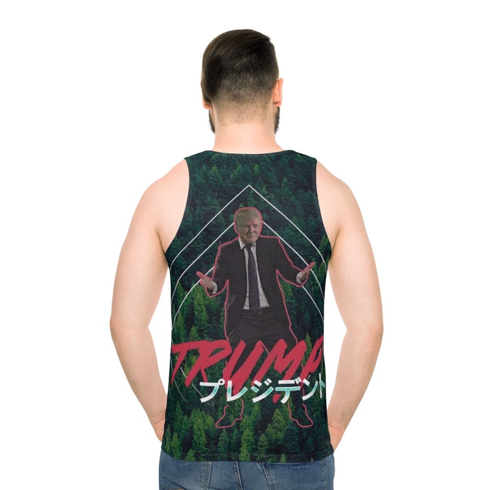 Vaporwave Trump Unisex Tank Top