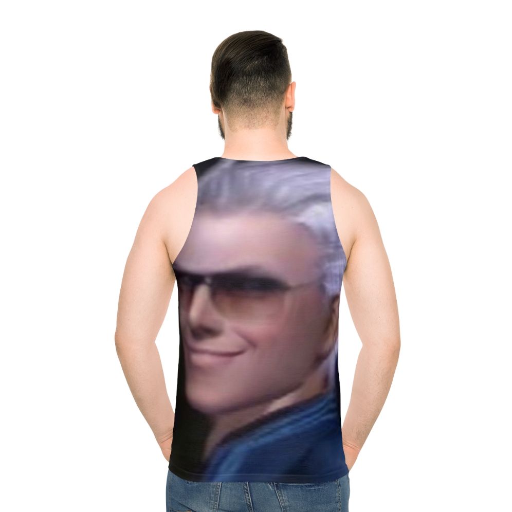 Vergil from Devil May Cry Unisex Tank Top