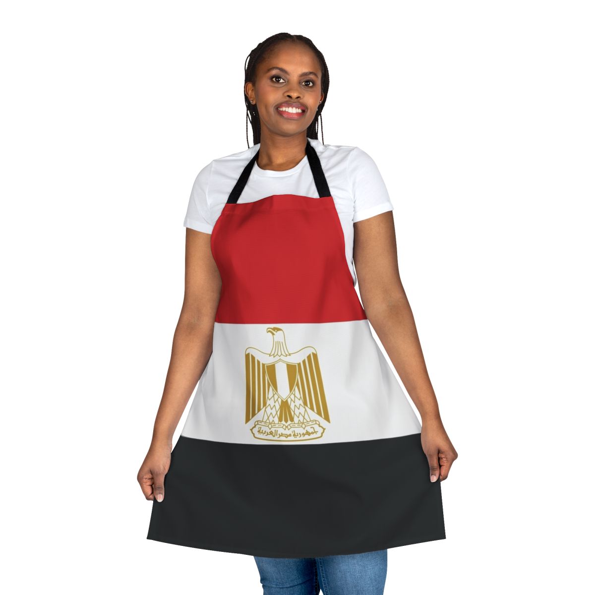 Apron featuring the iconic Egyptian flag design