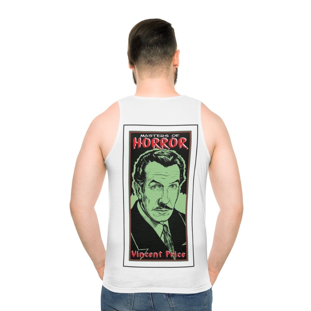 Unisex tank top featuring Vincent Price, the master of horror