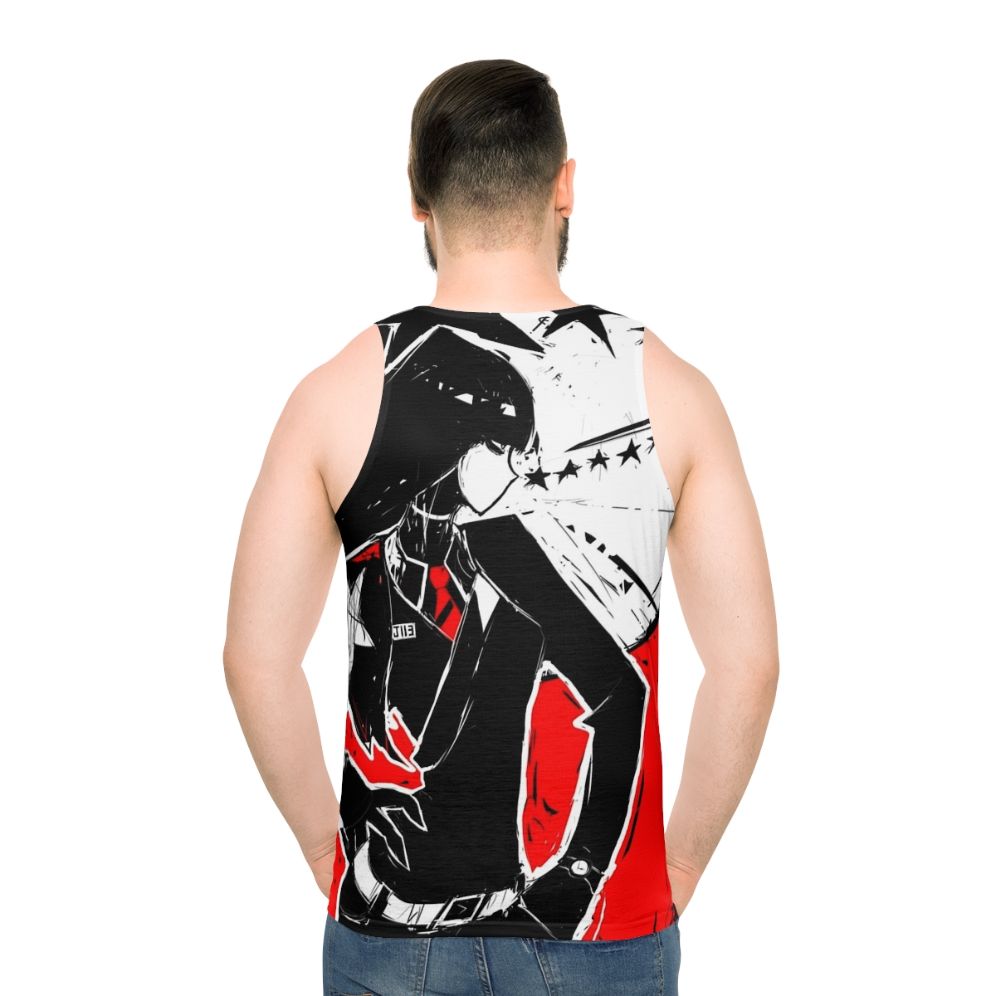 Wandering stars horror unisex tank top