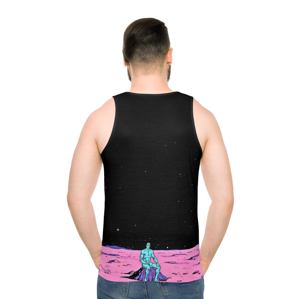 Watchmen Dr. Manhattan Unisex Space-Themed Tank Top