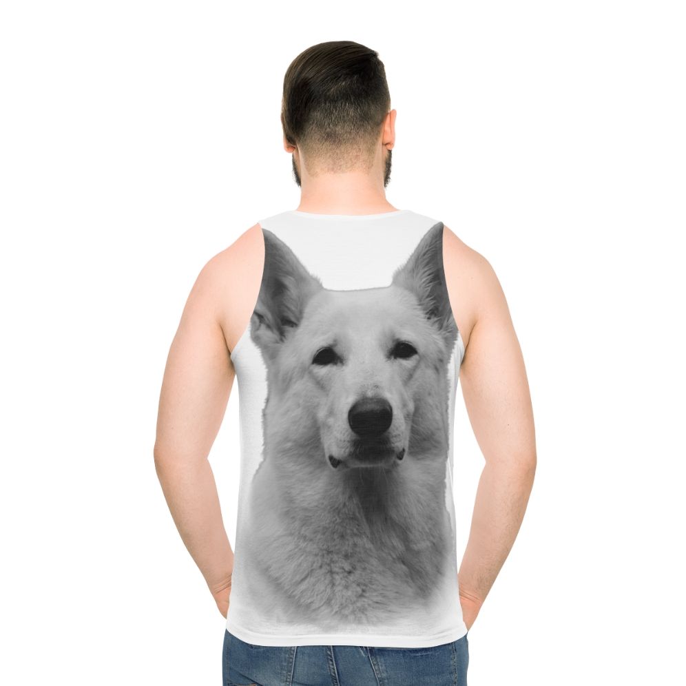 White German Shepherd Unisex Tank Top