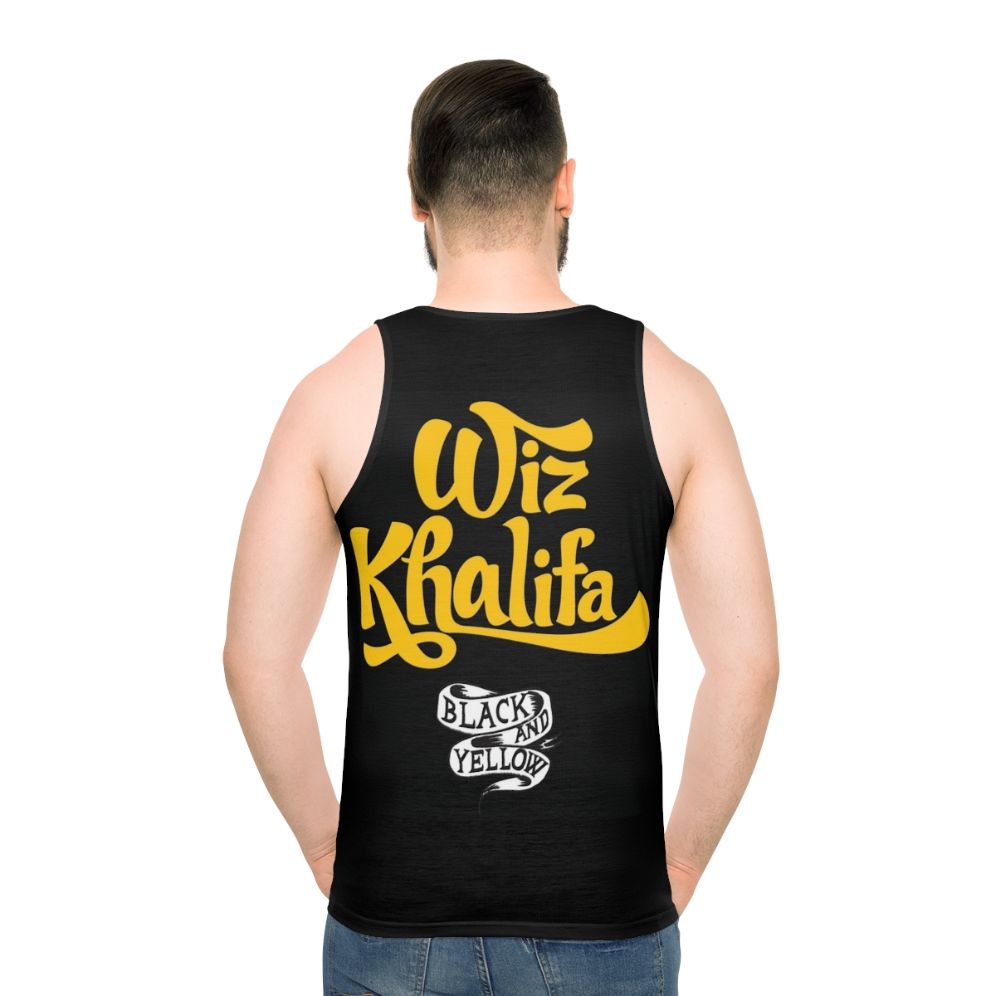 Wiz Khalifa inspired unisex tank top with music logo