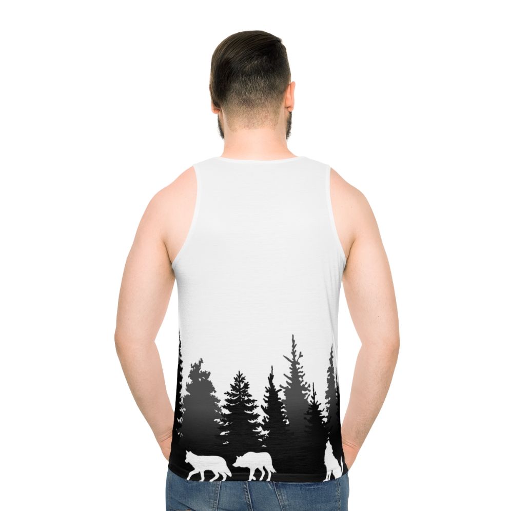 Wolves Unisex Nature Inspired Tank Top