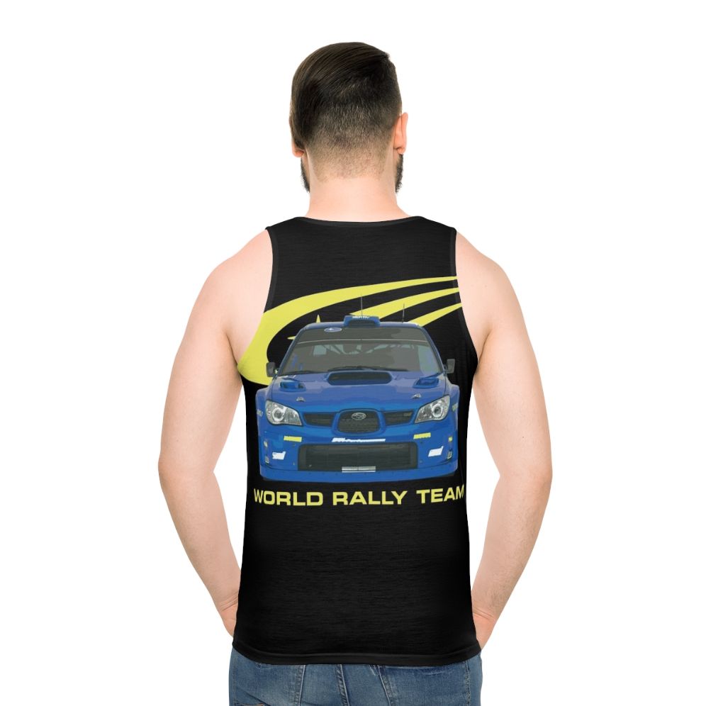 Wrc Petter Solberg 2007 World Rally Car Unisex Tank Top