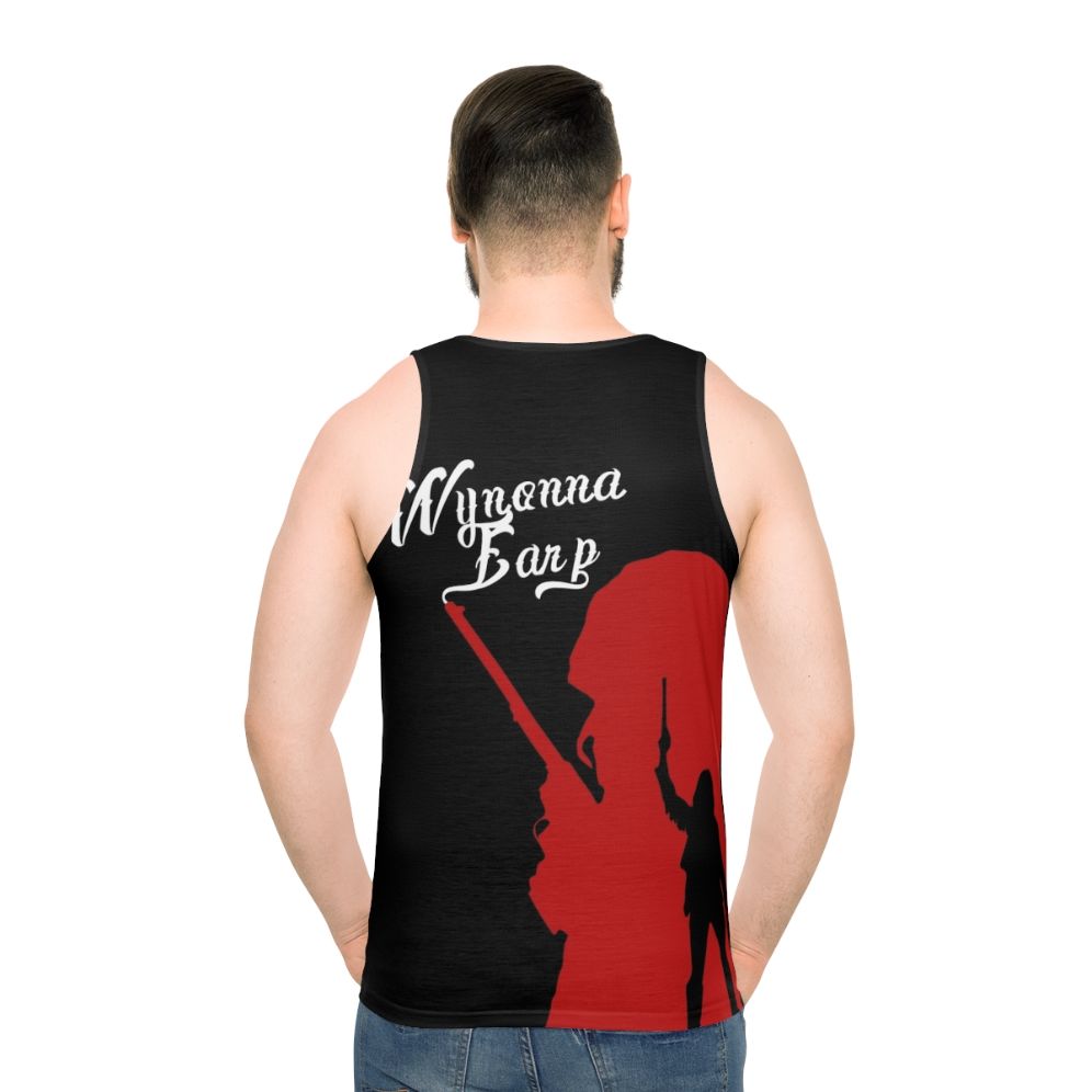 Wynonna Earp Wayhaught Unisex Tank Top with Gun Design