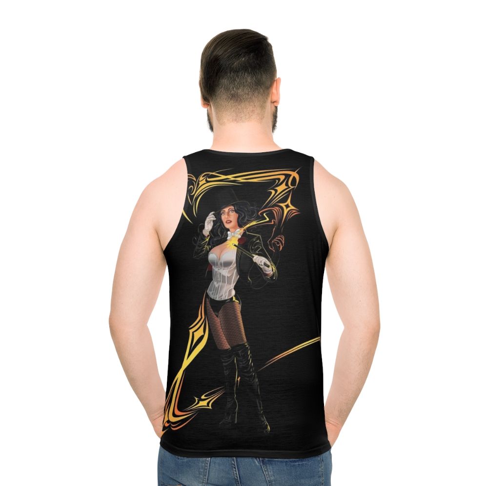 Zatanna Z Unisex Tank Top featuring DC Comics superhero character