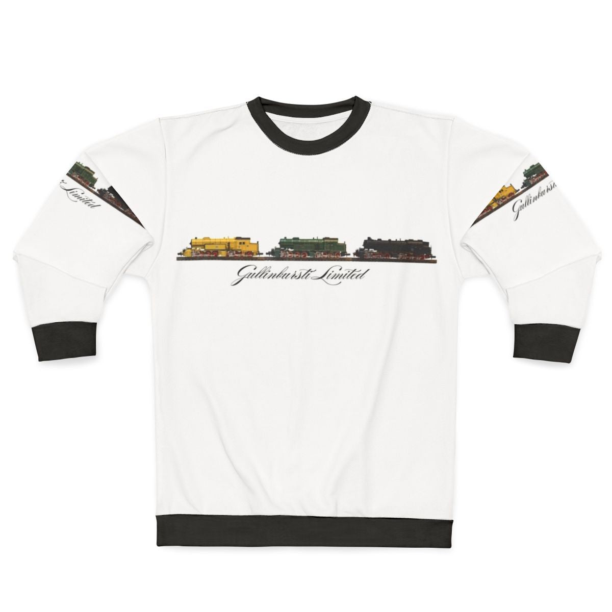 Steam engine sweatshirt