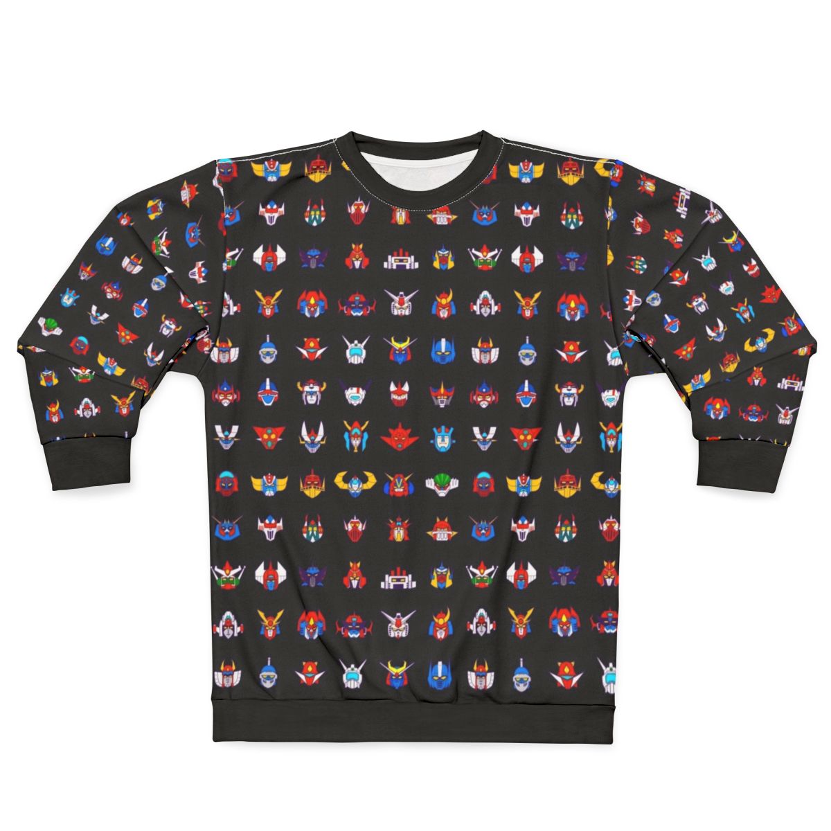 Retro robots 70s sweatshirt