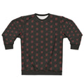 100 emoji sweatshirt with red emoji pattern design
