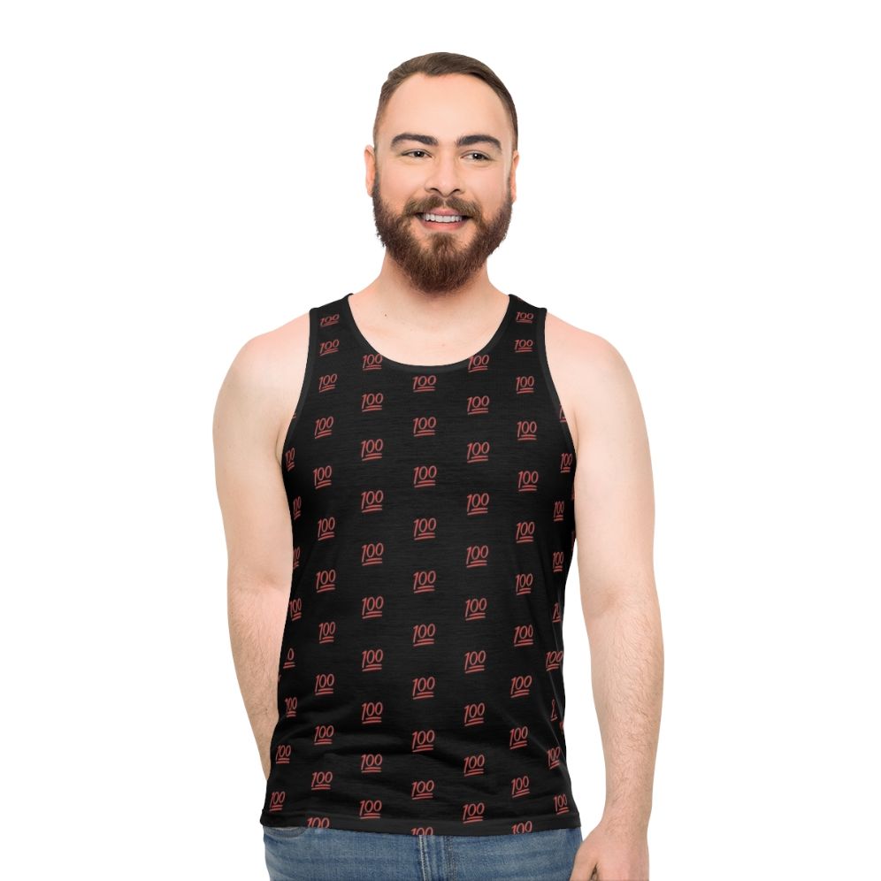 100 Emoji Unisex Tank Top