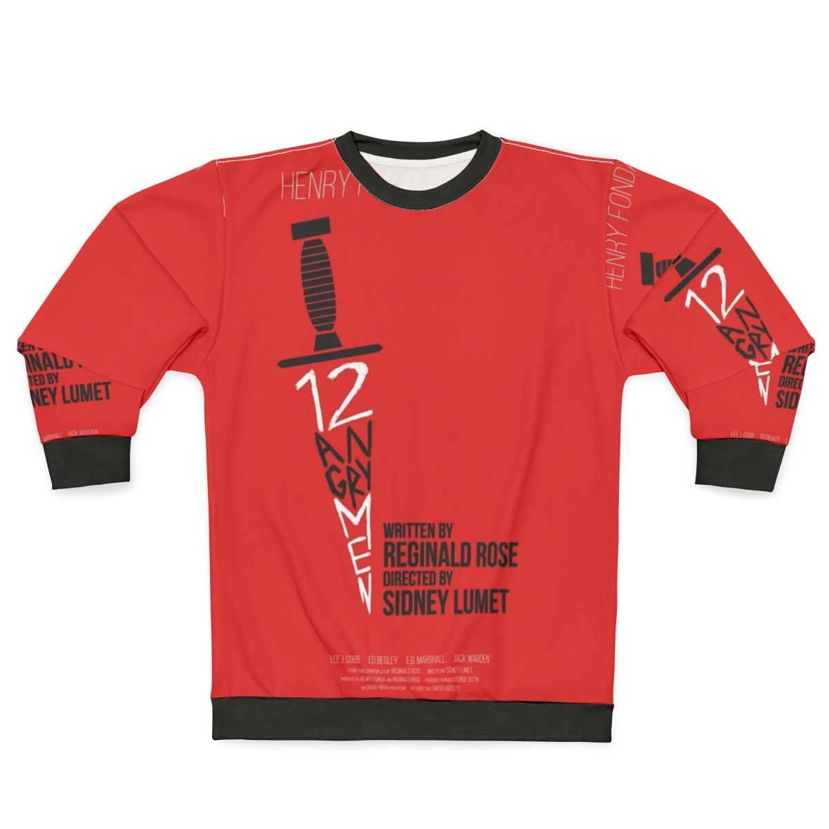 12 Angry Men' Minimalist Movie Sweatshirt
