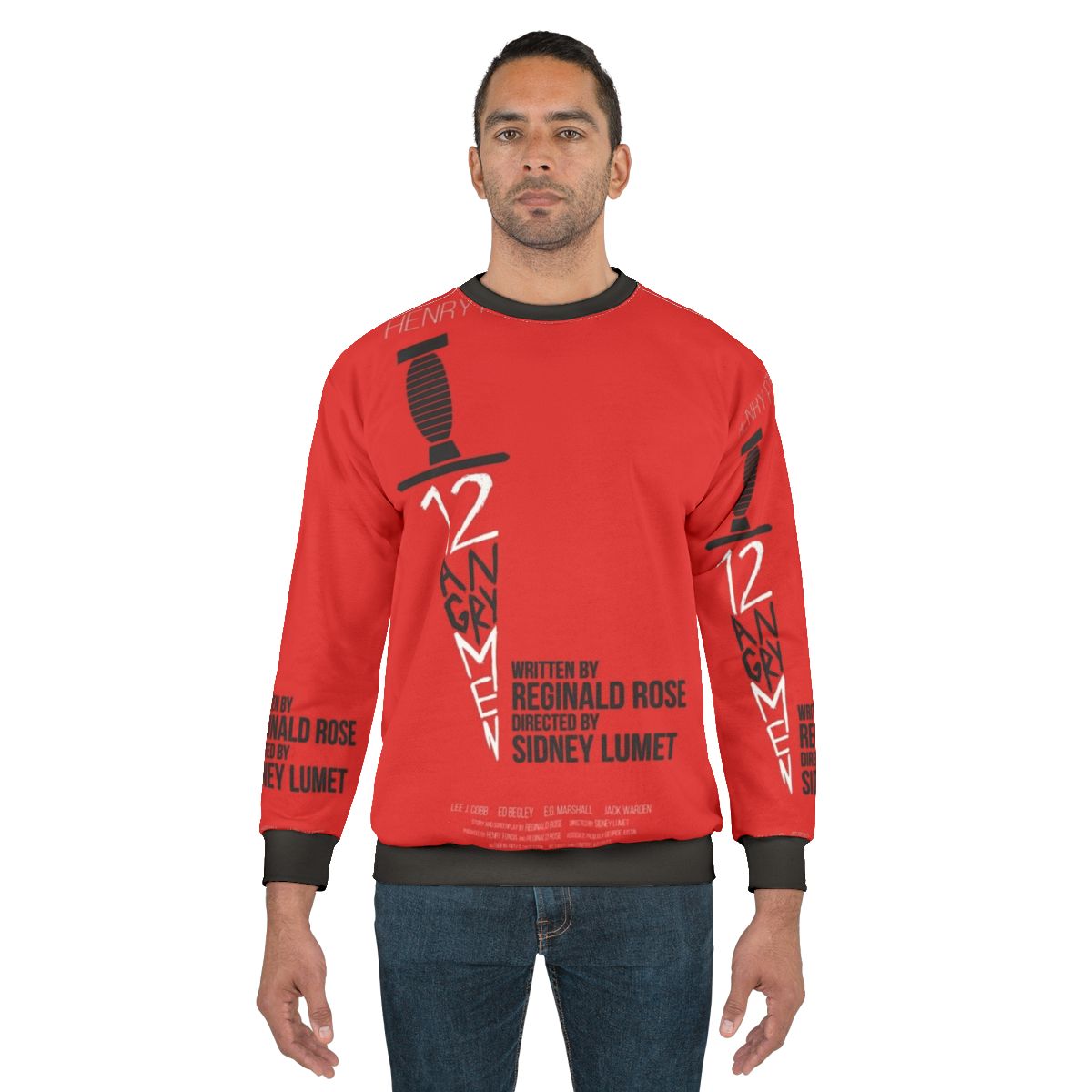 12 Angry Men' Minimalist Movie Sweatshirt