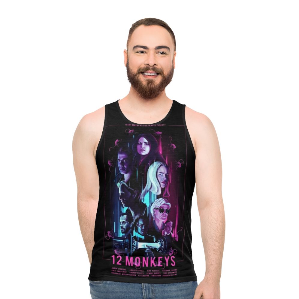 12 Monkeys Unisex Graphic Tank Top