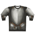 17th century cuirass sweatshirt, medieval historical reenactment apparel