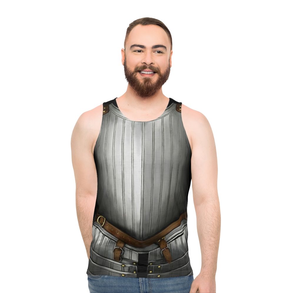 17th Century Cuirass Inspired Unisex Tank Top