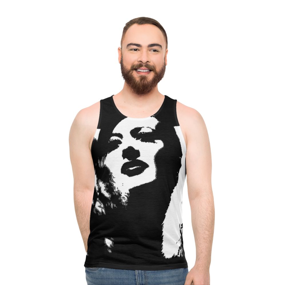 1930s Hollywood glamour unisex tank top