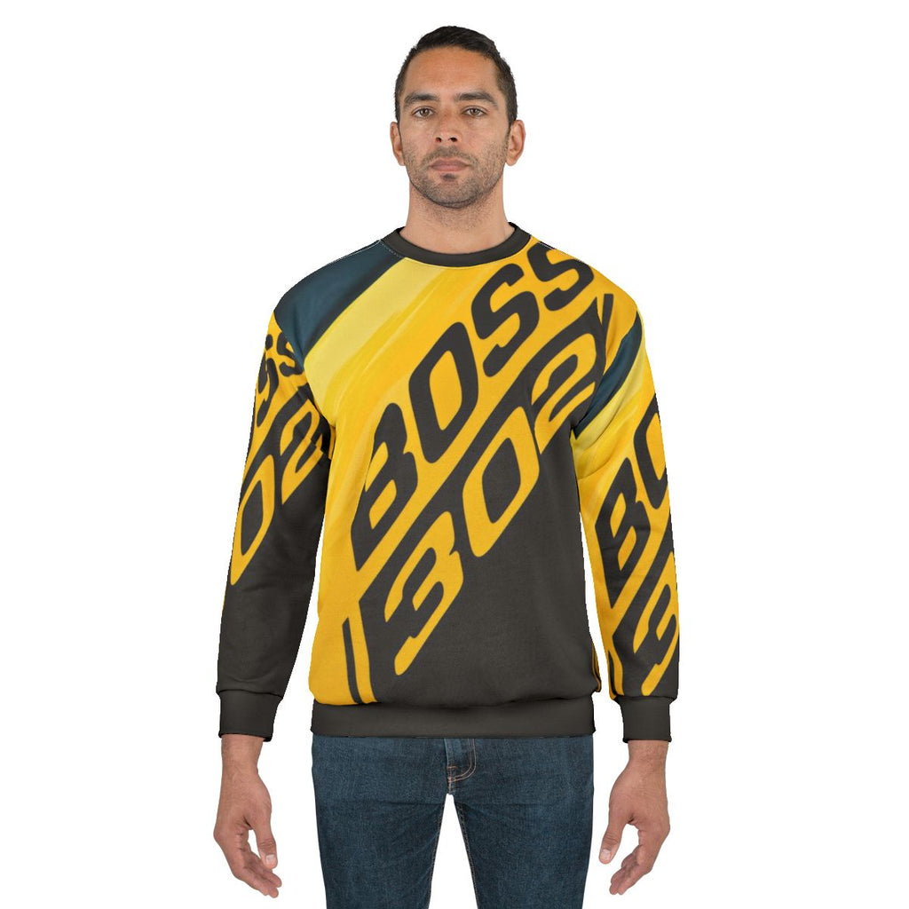 Vintage 1970 Ford Mustang Boss 302 Emblem Sweatshirt
