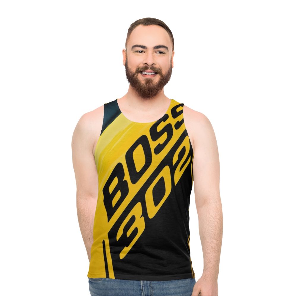 1970 Ford Mustang Boss 302 Emblem Tank Top