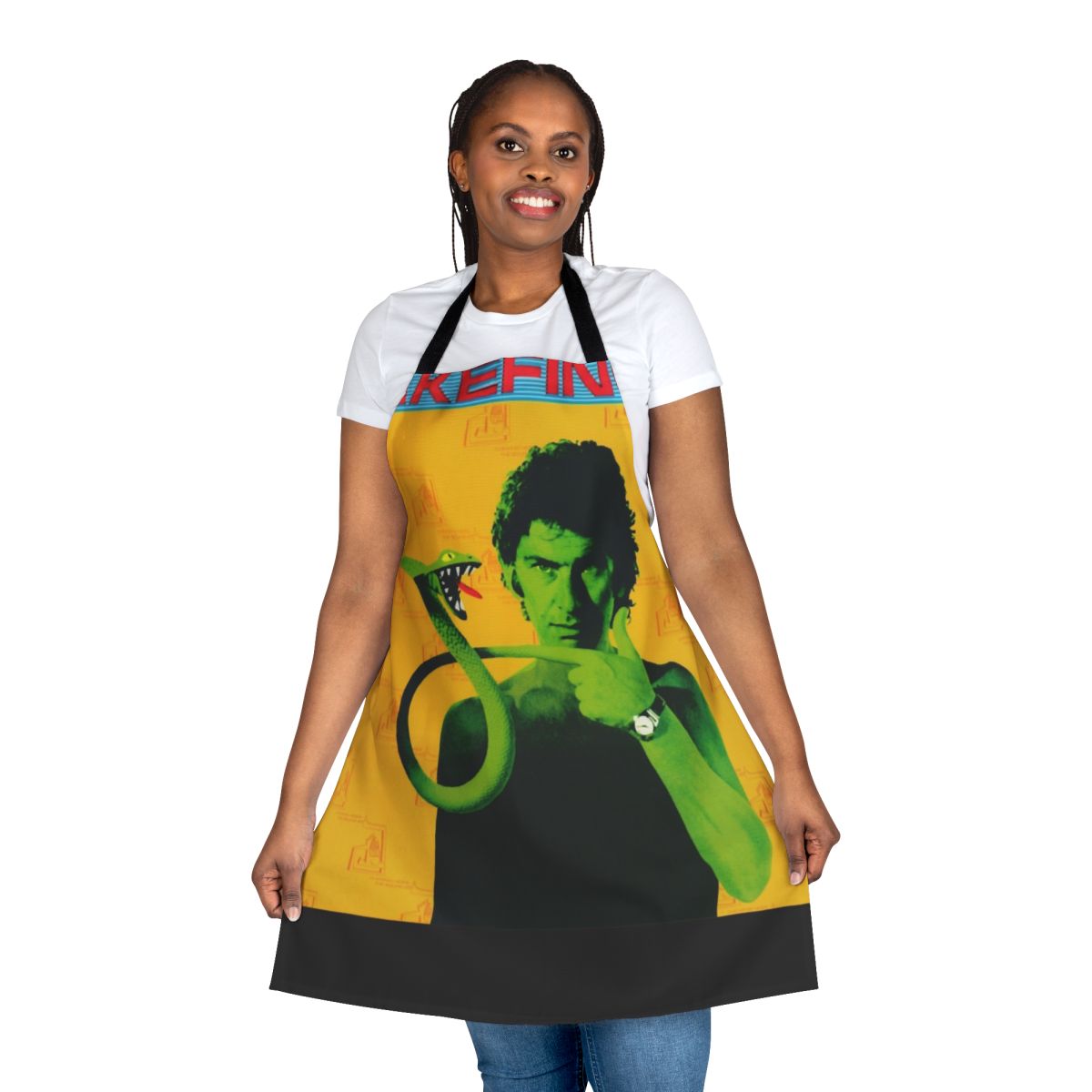 Snakefinger 1979 vintage band t-shirt apron