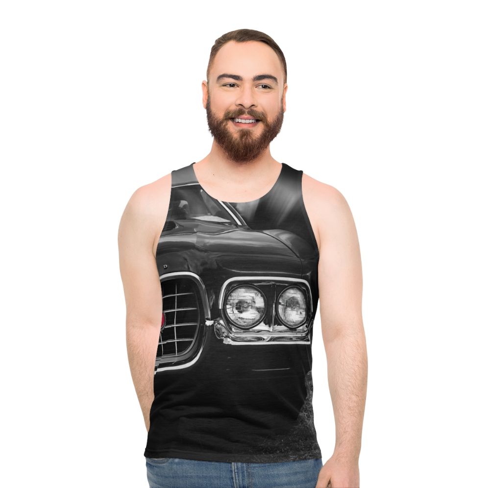 1972 Ford Gran Torino Sport Fastback Unisex Tank Top