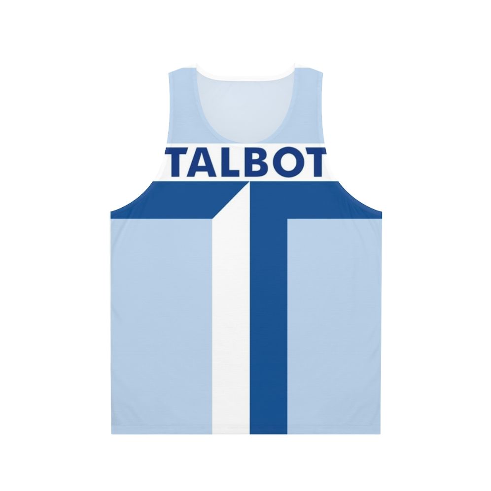 1980s Unisex Tank Top with Vintage City Talbot Kit Home Design
