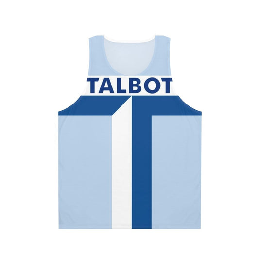 1980s Unisex Tank Top with Vintage City Talbot Kit Home Design