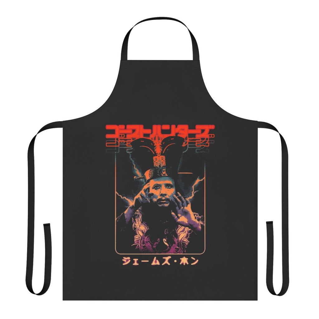 Apron featuring the antagonist David Lo Pan from the 1980s cult film 'Big Trouble in Little China'