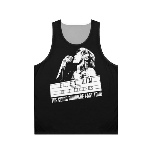 1980s Ellen Aim and The Attackers unisex tank top
