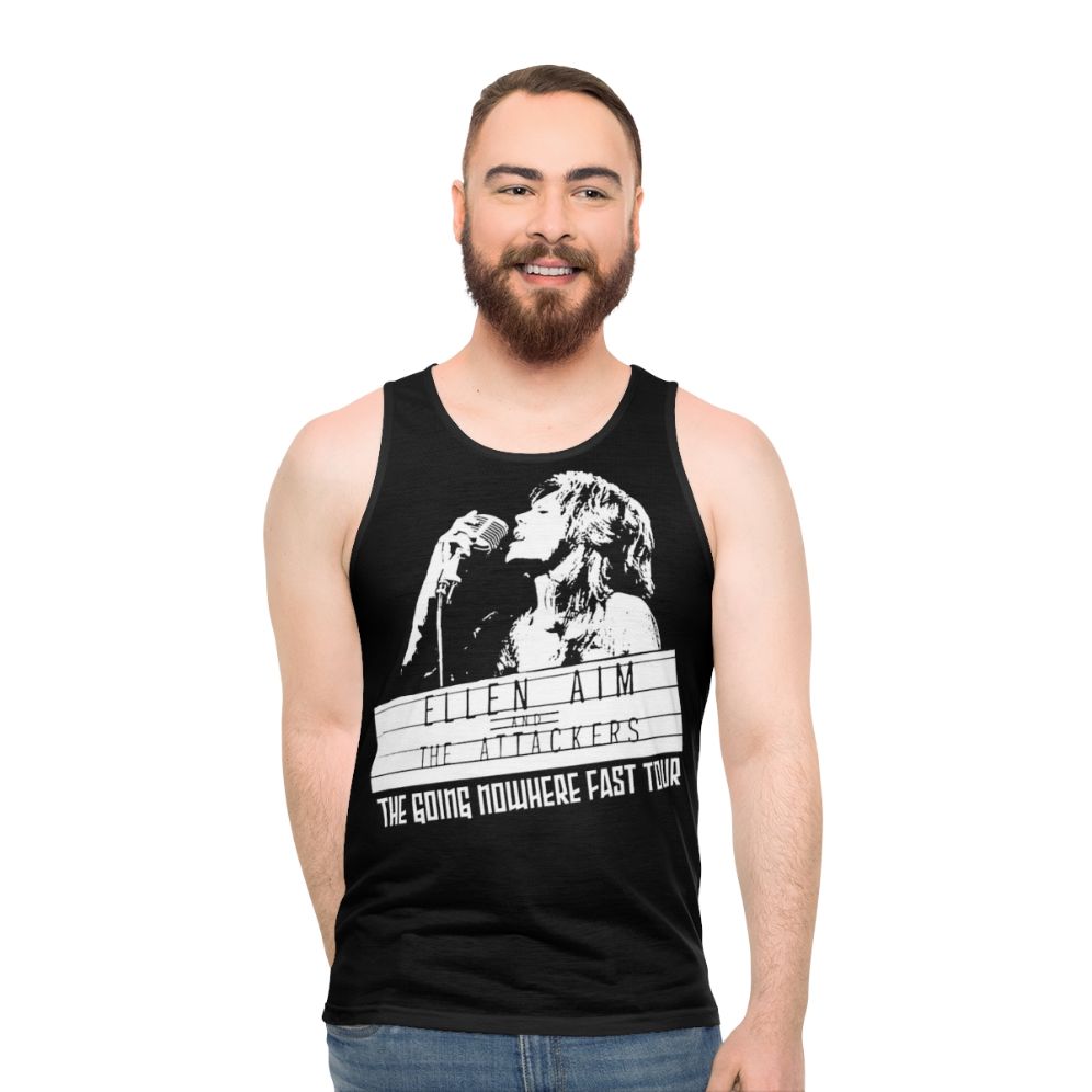 1980s Ellen Aim and The Attackers unisex tank top