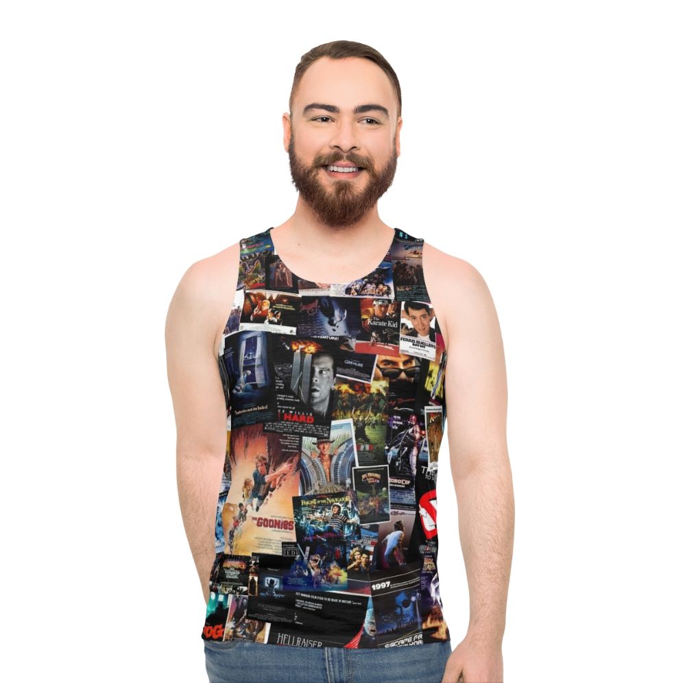 1980s movie posters unisex tank top