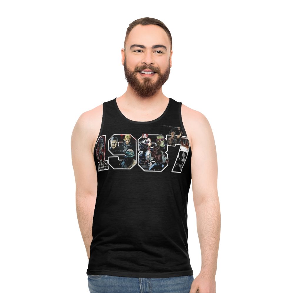 Classic 1980s Pop Culture Unisex Tank Top