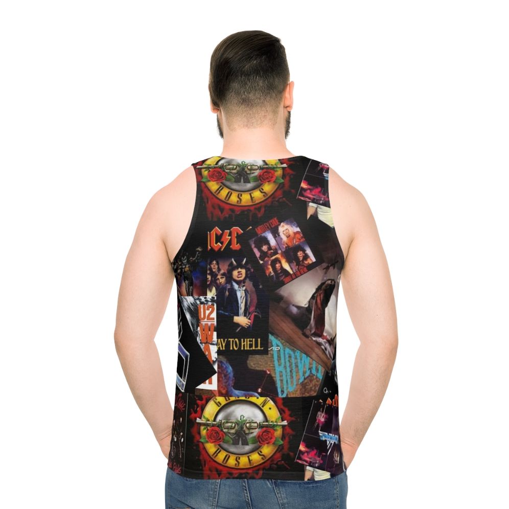 1980s rock bands unisex tank top